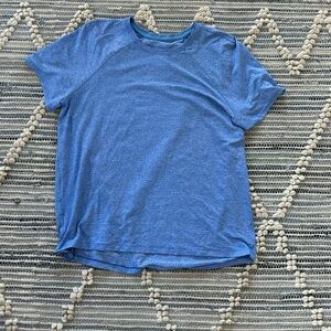 lululemon Blue Short Sleeve Tee
